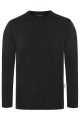 Koszulka męska, długi rękaw, czarna