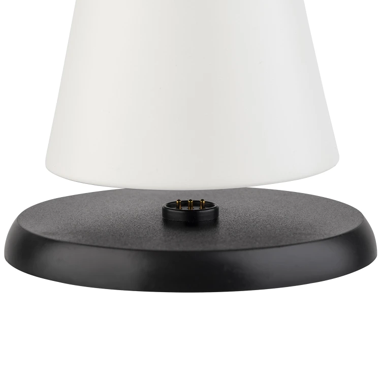 17110 Lampa stołowa CONE 18 cm, biała