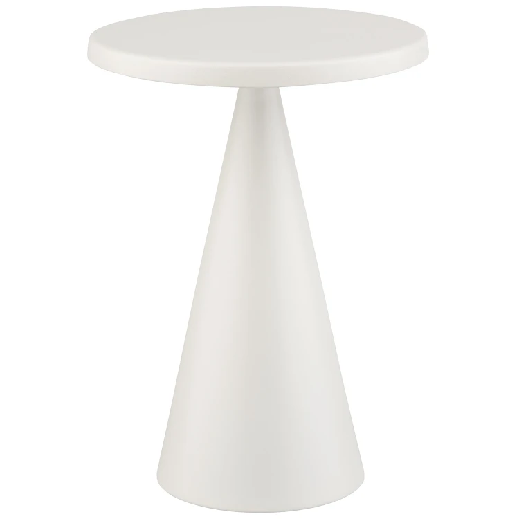 17110 Lampa stołowa CONE 18 cm, biała