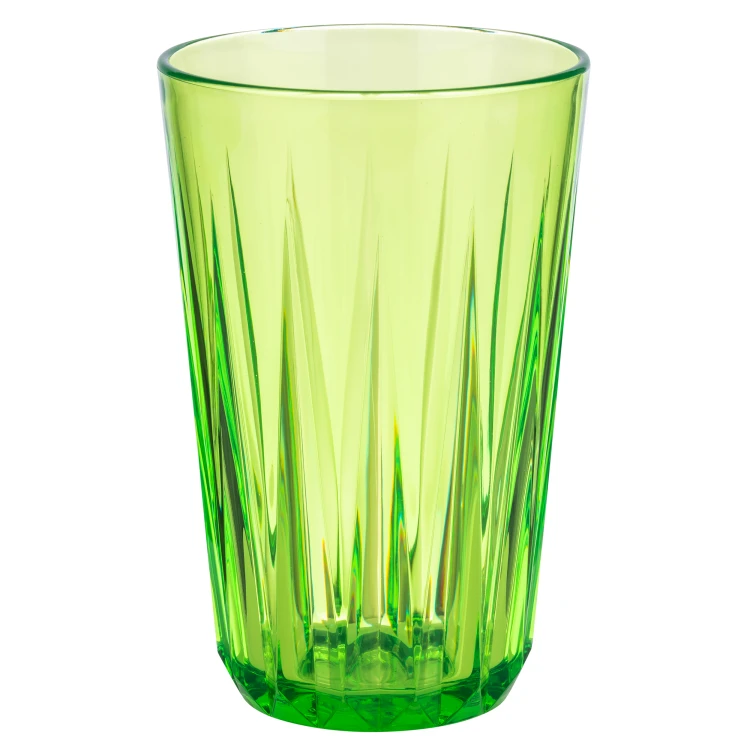 10535 Szklanka nietłukąca CRYSTAL, 300ml, zielona