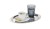 10525 Szklanka nietłukąca CRYSTAL, 150ml szara