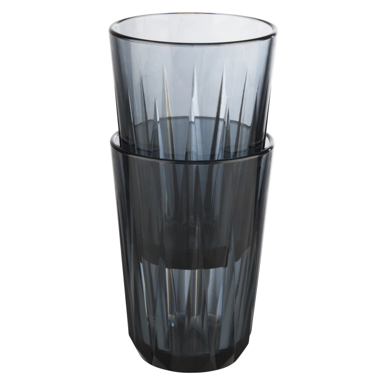 10525 Szklanka nietłukąca CRYSTAL, 150ml szara