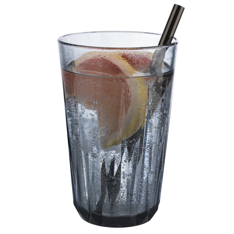 10526 Szklanka nietłukąca CRYSTAL, 300ml, szara