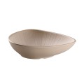 85410 Miska z melaminy beżowa 23x18 cm, V 0,6l NERO SAND