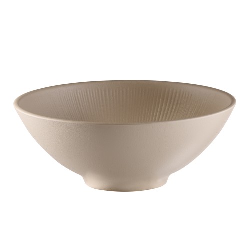 85413 Miska z melaminy beżowa ø24 cm, V 1,7l NERO SAND