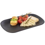 Taca bufetowa, do serwowania z melaminy czarna GN1/4 NERO