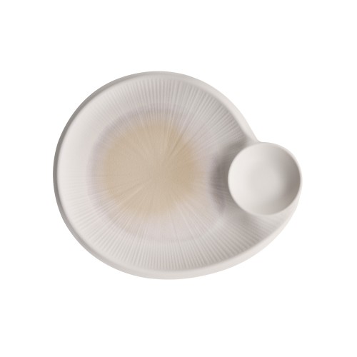 85516 Talerz płytki z melaminy, 30 x 25 cm, BLUSH, APS