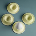 85297_Podstawki pod jajka, kpl. 4 sztuki, żółte EGGY