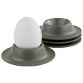 85296 Podstawki pod jajka, kpl. 4 sztuki, szare EGGY