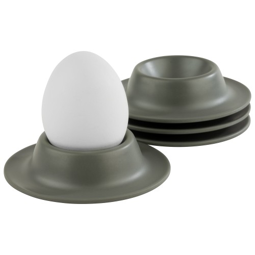 85296 Podstawki pod jajka, kpl. 4 sztuki, szare EGGY