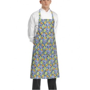 Fartuch kucharski długi DOGS&CATS Mikrofibra