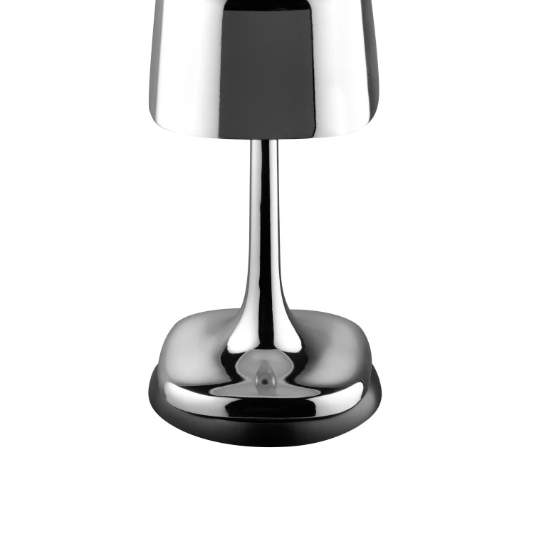 Lampa stołowa SOHO, srebrna, 21,5 cm