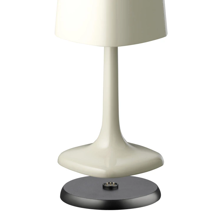 Lampa stołowa SOHO, szara, 21,5 cm