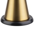 17112 Lampa stołowa CONE, złota, 18 cm