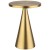 17112 Lampa stołowa CONE, złota, 18 cm