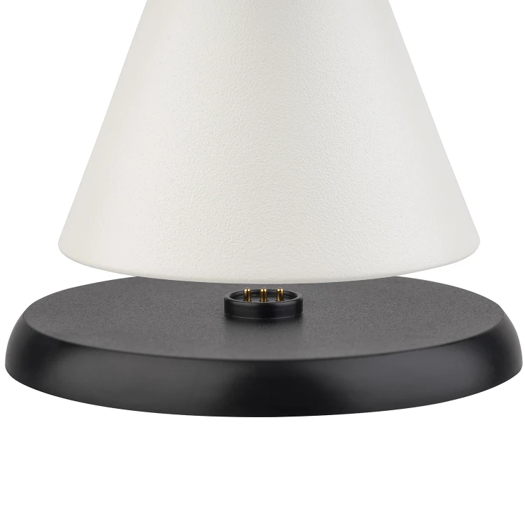 17100 Lampa stołowa MINI CONE, biała, 11,5 cm