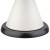 17100 Lampa stołowa MINI CONE, biała, 11,5 cm