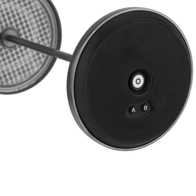 17053_Lampa stołowa JOSEF, 30 cm, czarna