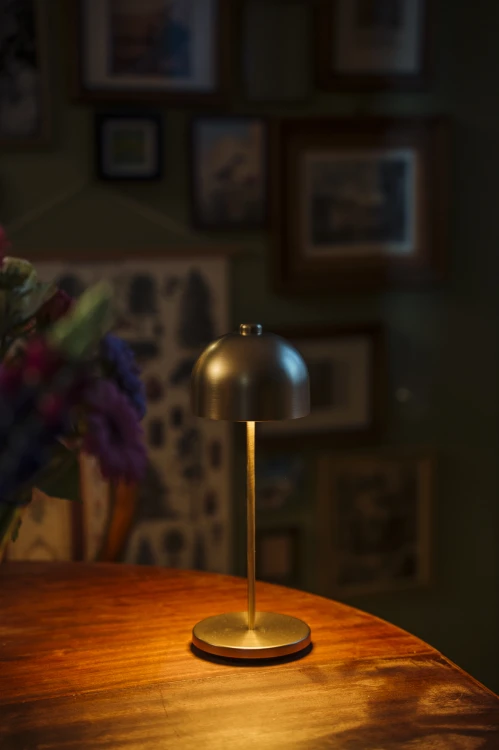 17050 Lampa stołowa JOSEF MINI, 20,5 cm w kolorze złotym