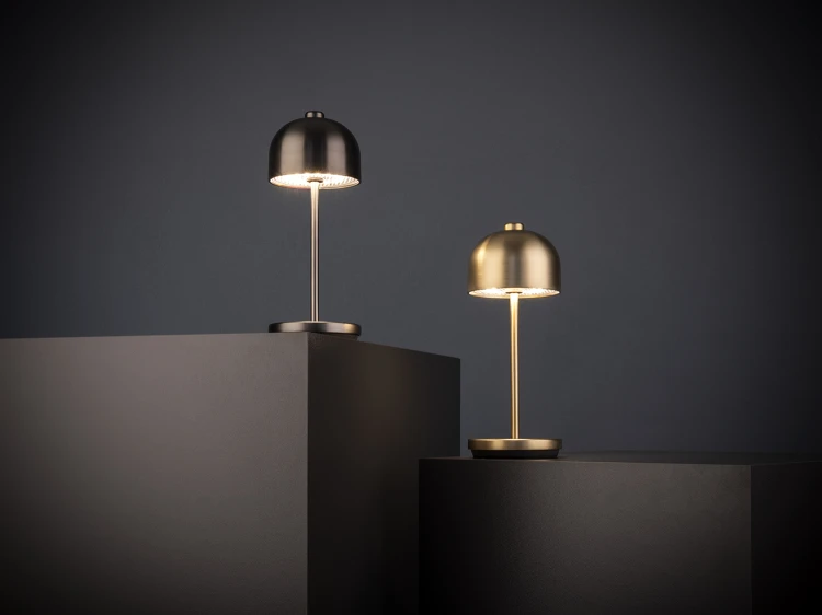 17050 Lampa stołowa JOSEF MINI, 20,5 cm złota