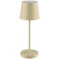 17030 Lampa stołowa MERLE MINI, beżowa, 25 cm