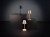 17071 Lampa stołowa MERLE MICRO, 20 cm, czarna
