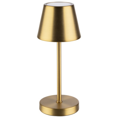 17072 Lampa stołowa MERLE MICRO, 20 cm, złota