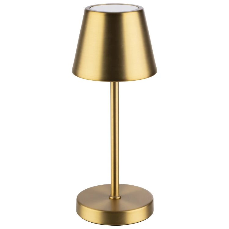 17072 Lampa stołowa MERLE MICRO, 20 cm, złota