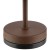 17073 Lampa stołowa MERLE MICRO, 20 cm, brązowa / rdzawa