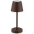 17073 Lampa stołowa MERLE MICRO, 20 cm, brązowa / rdzawa