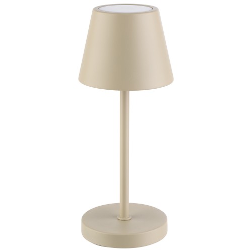 17075 Lampa stołowa MERLE MICRO, 20 cm, beżowa