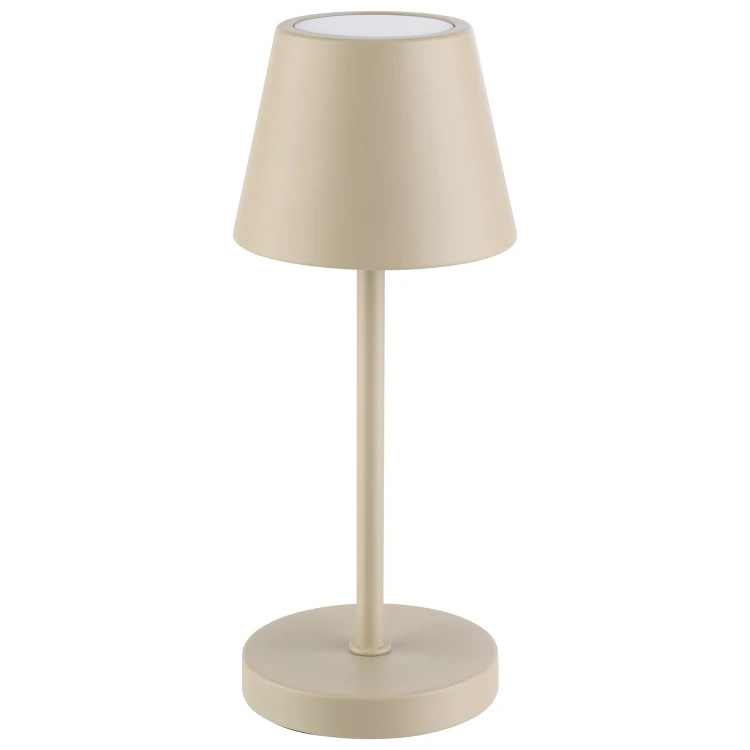 17075 Lampa stołowa MERLE MICRO, 20 cm, beżowa