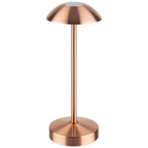 17039 Lampa stołowa ALVA, 20 cm, kolor: miedziany