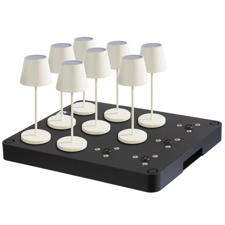 17024 Stacja ładująca do lamp stołowych, 12 stanowisk