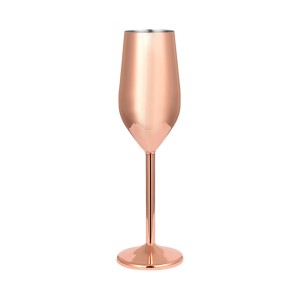 Kieliszek  do szampana, miedziany, V 0.21 l