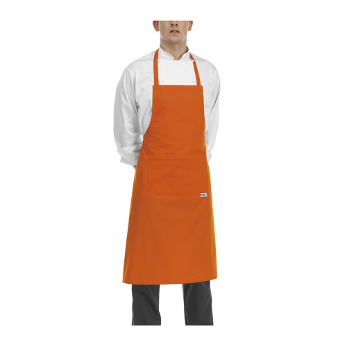 Fartuch kucharski długi ORANGE - 2 szt.