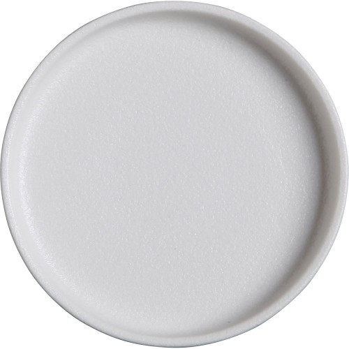 Talerz płytki o średnicy 17 cm, biały, porcelanowy, linia Snow