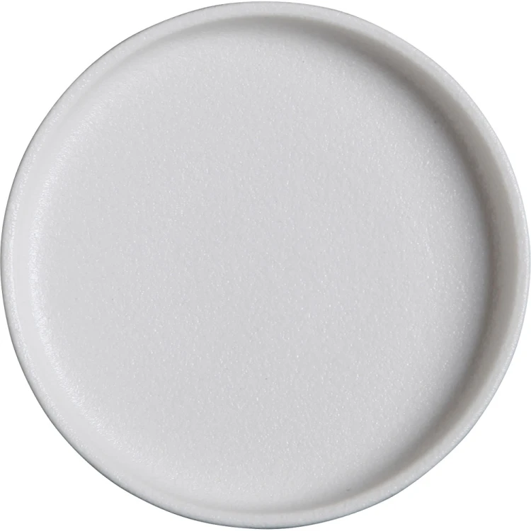Talerz płytki o średnicy 17 cm, biały, porcelanowy, linia Snow