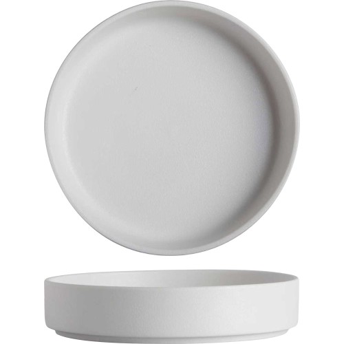 Miska, Talerz głęboki, kolor biały, linia Snow, 17 cm