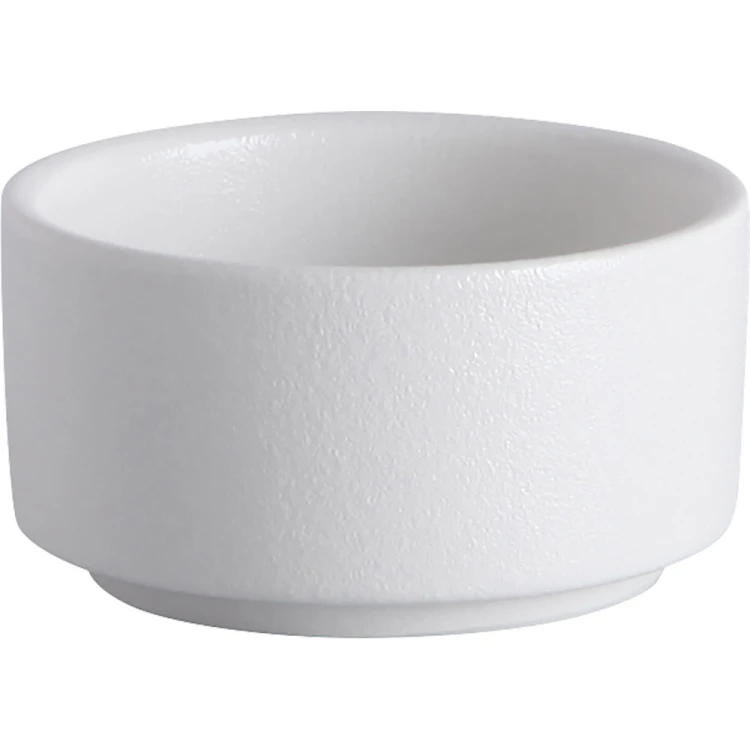Miseczka dip porcelanowa, kolor biały, średnica 65 mm, linia Snow