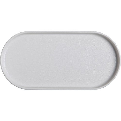 Półmisek owalny w kolorze białym, linia Snow, 27x13,3 cm