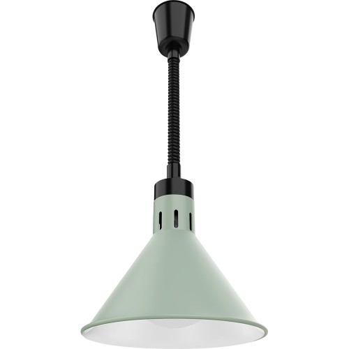 Lampa do podgrzewania potraw wisząca, zielona, P 0.25 kW