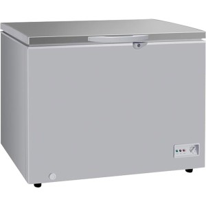 Zamrażarka skrzyniowa z pokrywą ze stali nierdzewnej, Gredil, V 230 l