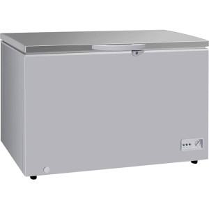 Zamrażarka skrzyniowa z pokrywą ze stali nierdzewnej, Gredil, V 282 l