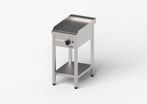 Płyta grillowa elektryczna, gładka, Gredil, 400x700x850 mm, P 4.0 kW, U 400 V