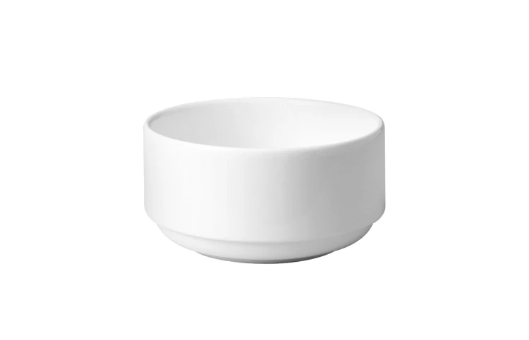 Miska sztaplowana średnica 12 cm, pojemność 480 ml, kolor kość słoniowa, linia BANQUET