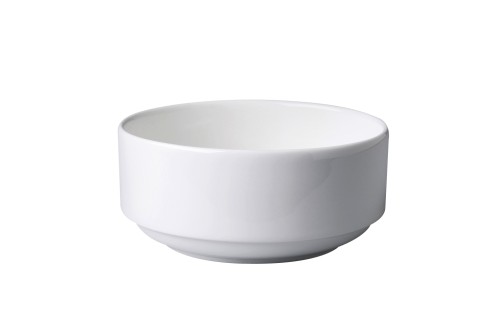 Miska sztaplowana średnica 14 cm, pojemność 630 ml,  kolor kość słoniowa, linia BANQUET