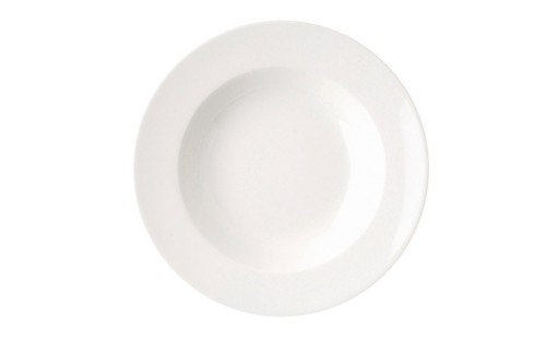 Talerz głęboki 26 cm, seria BANQUET, kolor kość słoniowa