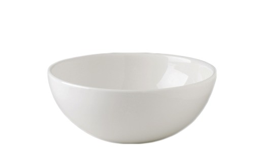 Miska porcelanowa w kolorze kości słoniowej, pojemność 900 ml, seria NANO, producent RAK