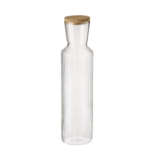Karafka szklana, ryflowana LINES, pojemność 1,5l